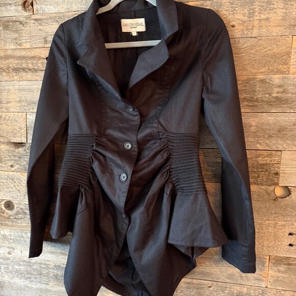 Ivan Grundahl Linen Blazer Size 36 - Picture 7 of 12